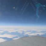 Rus savaş uçağı stratosfere çıktı! İşte o görüntüler
