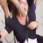 Almanya'da aşı karşıtı protestoculara sert müdahale! Polis kadını yerden yere savurdu