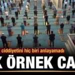 Koronavirüsle mücadelede 'cami' modeli!..