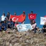 Yunus için Zafer Bayramında Hasandağı zirvezi yapıldı