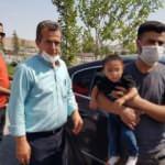 1.5 yaşındaki çocuğu arabada kilitleyip bıraktı!