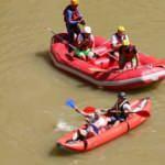 Binali Yıldırım Erzincan’da rafting yaptı