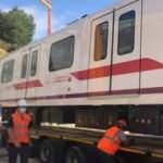 Gayrettepe-İstanbul Havalimanı Metrosu'nda ilk tren raylara indi
