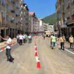 Giresun'da, sel kayıpları aranıyor