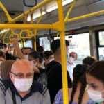 Tıka basa dolu otobüsler pes dedirtti