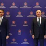Bakan Çavuşoğlu, İtalyan mevkidaşıyla görüştü