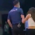 Genç kadın, önce polislere küfür etti sonra ısırarak yaraladı
