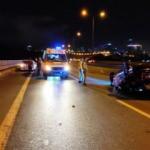 İstanbul'da 'makas' terörü: Başka aracı devirdi, 3 kişi yaralandı