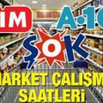 BİM, A101, ŞOK Migros çalışma saatleri: 2020 marketler saat kaçta açılıyor kaçta kapanıyor?