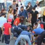 Otomobil ile motosiklet çarpıştı, kurye hayatını kaybetti
