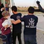 Solunum sıkıntısı çeken bebek jandarma helikopteriyle hastaneye yetiştirildi
