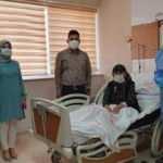 Koronavir&uuml;s&uuml; yenen 104 yaşındaki kadın taburcu edildi