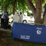 Parktaki ağaç altında ölü bulundu