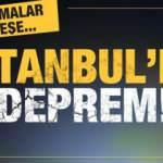 Son dakika: İstanbul'da deprem! AFAD ve Kandilli'den peş peşe açıklamalar