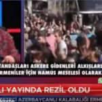 Azerbaycan şoku! Canlı yayında rezil oldu! Deli misiniz siz...