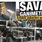  Ermenistan ordusundan ele geçirilen silah, mühimmat ve araçları görüntülendi