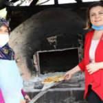 Kadın belediye başkanından mancarlı pide ikramı