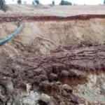 Tekirdağ'da 10 metrelik dev çukur oluştu