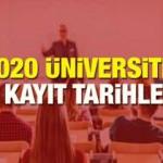 Üniversite kayıtları ne zaman başlayacak? 2020 Ek tercih e-kayıt ve yüz yüze kayıt tarihleri!