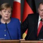 Cumhurbaşkanı Erdoğan, Merkel ile görüştü