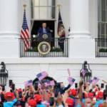 Korona sonrası Trump ilk kez katıldı!