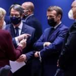 Macron ve Merkel Brüksel'de Türkiye'yi dillerinden düşürmedi! Yine skandala imza attılar