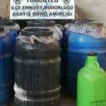 Samanların arasından 2 ton sahte i&ccedil;ki &ccedil;ıktı