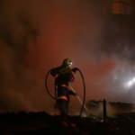 Ankara'da sanayi sitesinde yangın