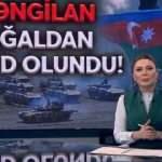Azerbaycanlı spiker memleketi Zengilan'ın kurtuluş haberini verirken g&ouml;zyaşlarına boğuldu