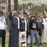 Güney Afrika'da Filistin'e destek yürüyüşü