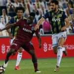 Trabzonspor, Fenerbahçe'ye konuk olacak