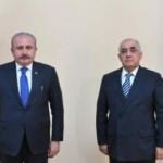 TBMM Başkanı Şentop, Azerbaycan Başbakanı Ali Asadov ile görüştü