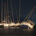 Deprem sonrası denizde tüyler ürperten görüntü