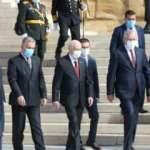 Devlet erkanı Anıtkabir'de!