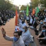 Tahran'da Fransa'nın İslam karşıtı tavrı protesto edildi