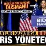 Demokratlar kazanırsa ABD'yi Biden değil Harris yönetecek! Tescilli Türkiye düşmanı...