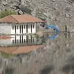 Tarihi hamam baraj sularına g&ouml;m&uuml;ld&uuml;