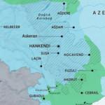 Azerbaycan'ın zaferi sonrası Dağlık Karabağ'daki son durum haritası!
