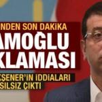İçişleri'nden son dakika Ekrem İmamoğlu açıklaması