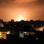 İsrail ordusu savaş uçakları Gazze Şeridi'ni bombaladı