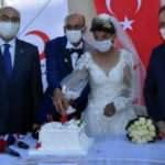 İzmir'de çadır kentte kalan çifte nikah