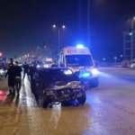 Polis ambulansa binmesi için yaralıya dil döktü!