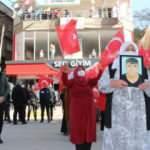 Şırnaklı kadınlar, HDP binası önünde eylem yaptı