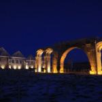 UNESCO adayı 7 asırlık ören yerine görkemli ışıklandırma
