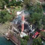 Vanik&ouml;y Camii'ndeki yangının &ccedil;ıkış nedeni itfaiye raporunda: Koku 2 saat &ouml;nce fark edilmiş