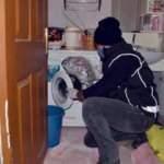 Çamaşır makinesi ve giysi dolabından 40 kilo uyuşturucu çıktı