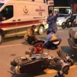 Motosiklete çarpıp kaçtı: 2 yaralı
