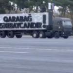 Azerbaycan'ın Zafer kutlamalarından anlamlı afiş