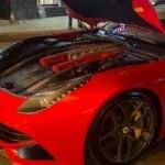 İstanbul'da 5 milyon liralık Ferrari yolda kaldı