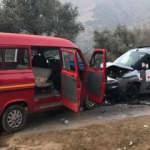 Flyasyon ekibini taşıyan araç kaza yaptı! 5 yaralı